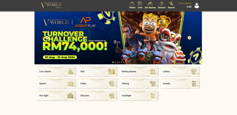 VWORLD Casino Malaysia