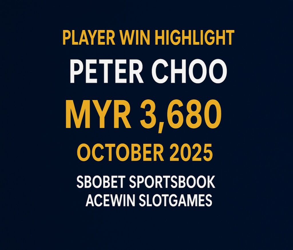 WINBOX VIP Player Peter Choo